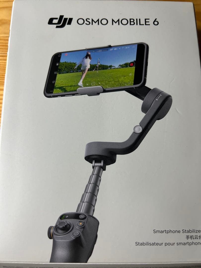 DJI Osmo Mobile 6 スマートフォンスタビライザー　2回使用済み