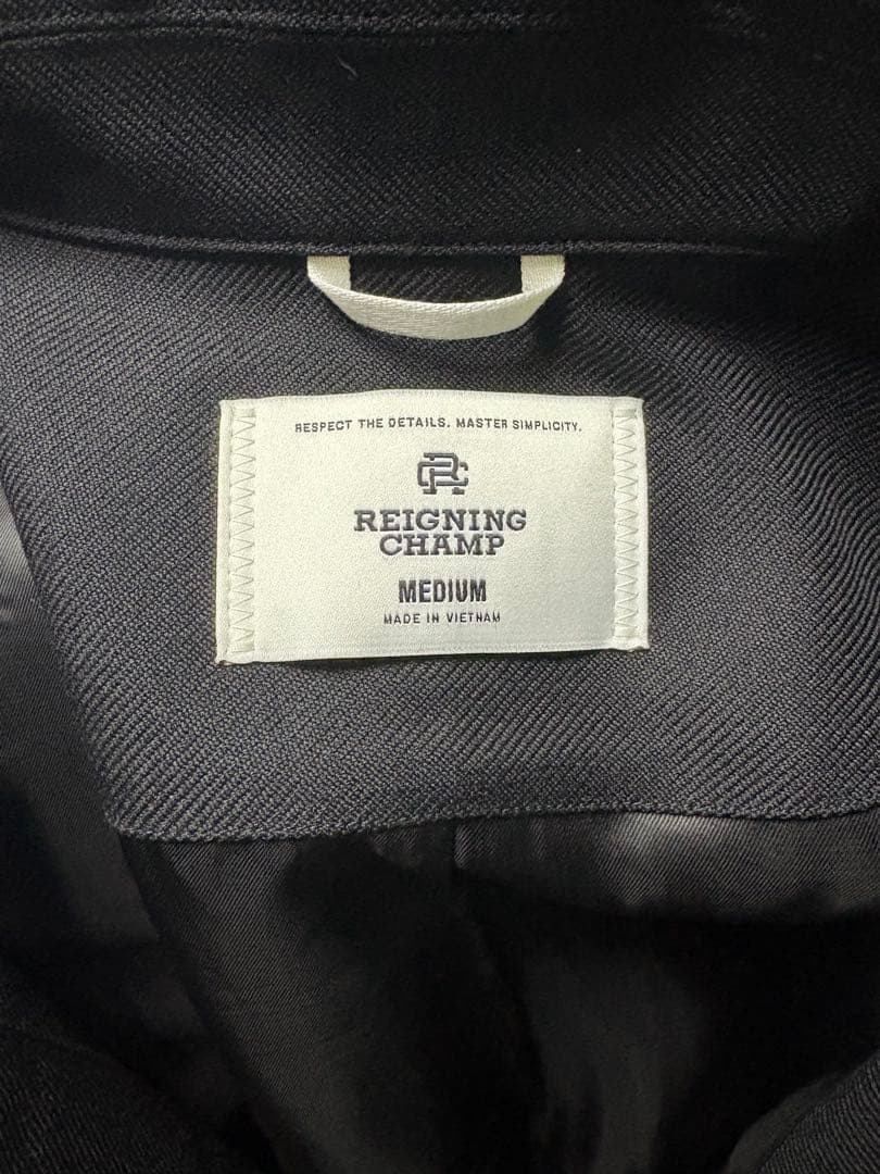 ジャケット・アウター REIGNING CHAMP WOOL TWILL VENUE JACKET