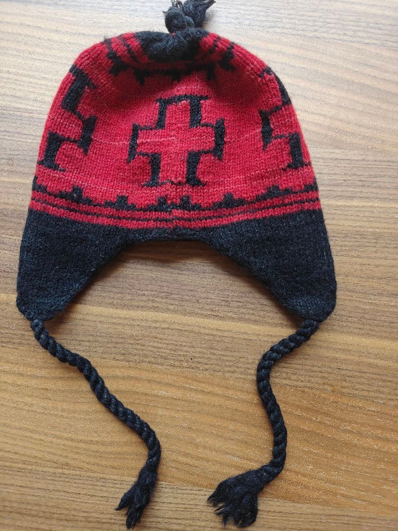 POLO RALPH LAUREN 耳当て ニット帽　Hand Knit