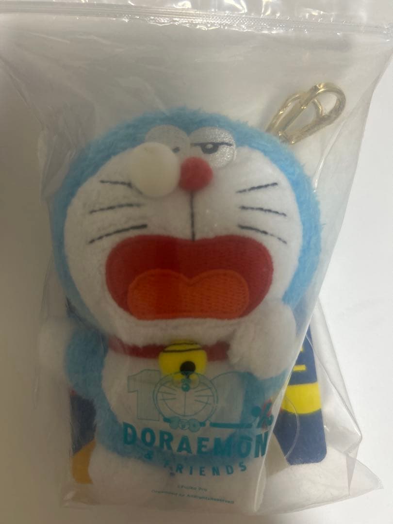 ドラえもん ぬいぐるみ キーチェーン付き