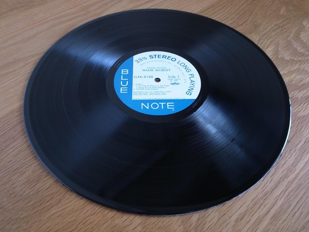 ハンク・モブレー / シンキング・オブ・ホーム 国内盤 LP ブルーノート