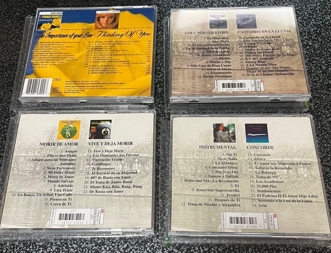 Franck Pourcel 輸入盤CD 4枚セット 美品