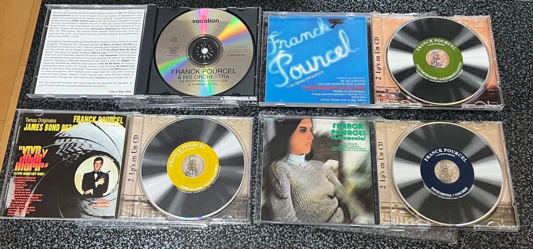 Franck Pourcel 輸入盤CD 4枚セット 美品