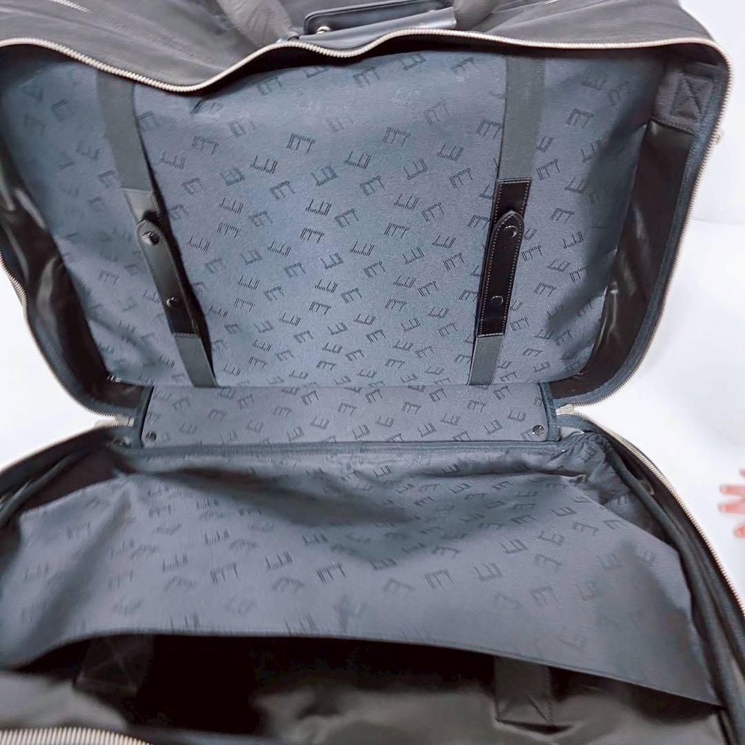 dunhill ダンヒル ボストンバッグ 旅行鞄 黒 ブラック