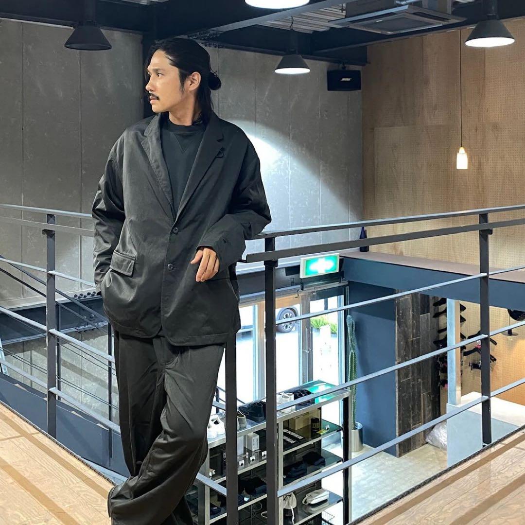 TECH LOOSE 2B JACKET TWILLセットアップ
