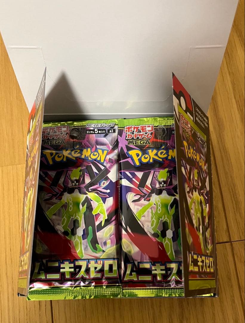 ポケモンカードゲーム　ムニキスゼロ　1box ペリペリなし