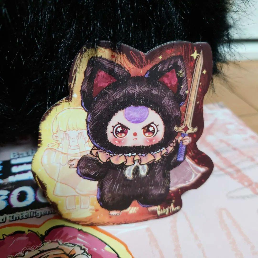 【最終値下げ！】　BabyThree　800%　黒猫　オイル目　ホのお口