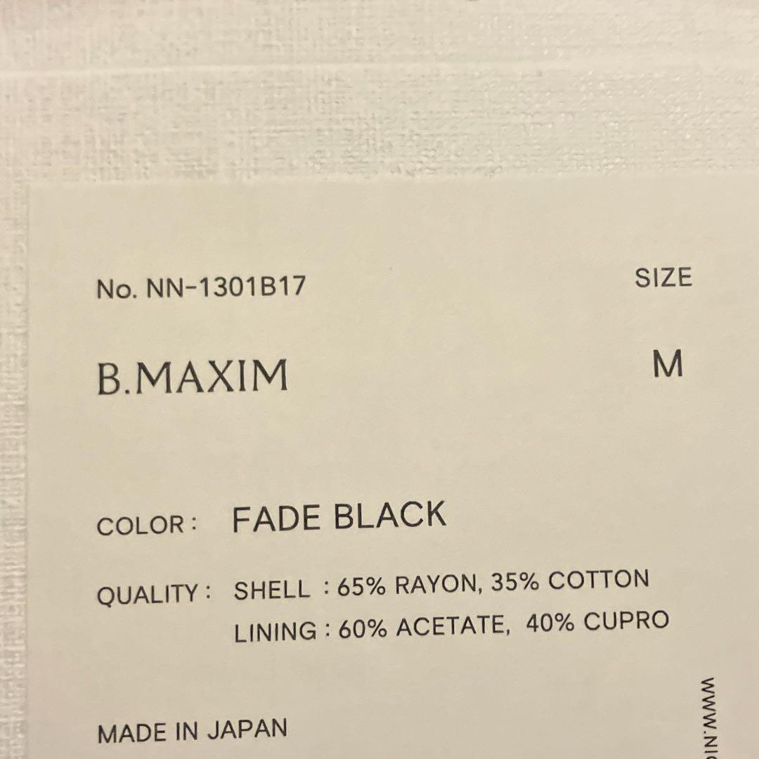 niceness 26ss B.Maxim ナイスネス