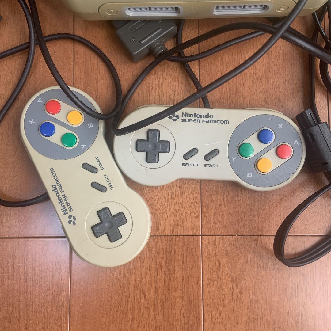 スーパーファミコン　本体　ソフト　セット