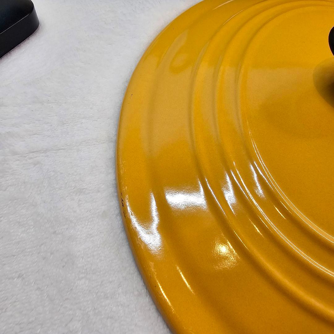 廃盤 Le Creuset ル・クルーゼ 両手鍋 25cm イエロー