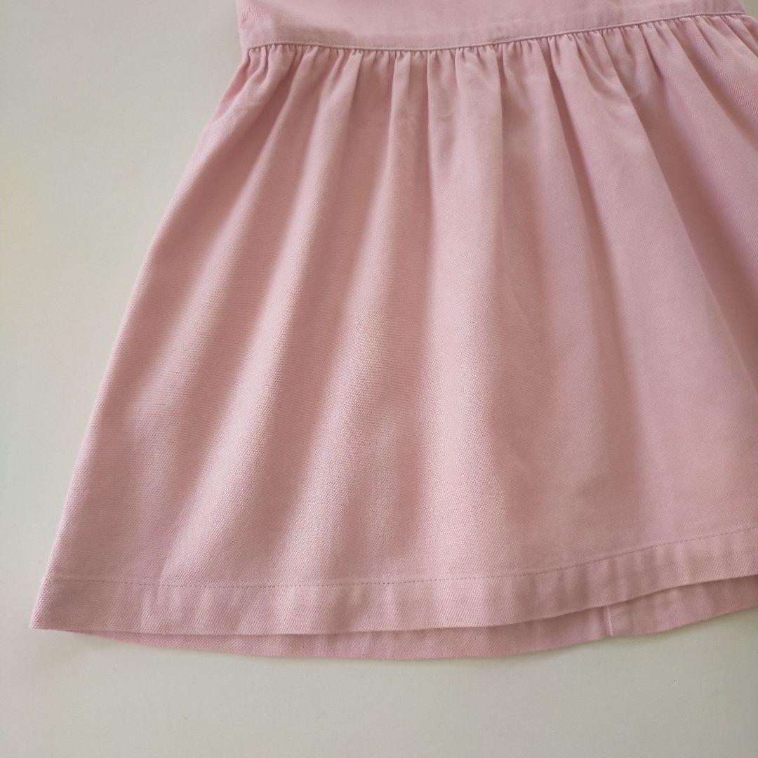 美品★90cm familiar ファミリア ピンク ジャンパースカート