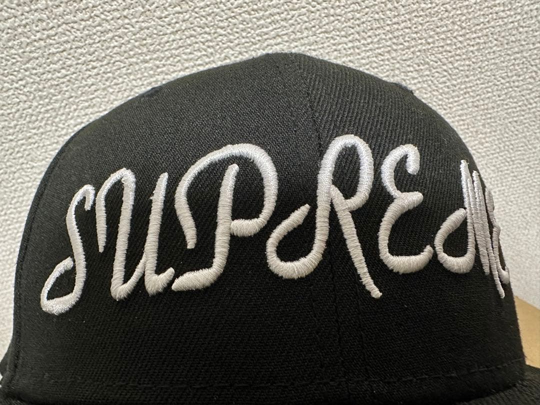 Supreme ニューエラ　ブラック キャップ