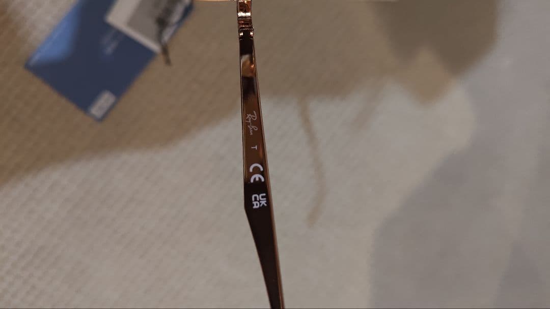 Ray-Ban RB3727D ローズゴールド　サングラス　グラデーション