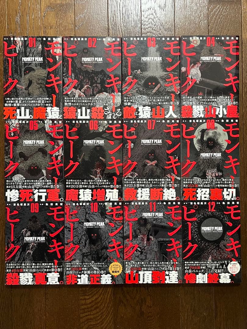初版 モンキーピーク モンキーサークル モンキーピークthe rock全巻セット