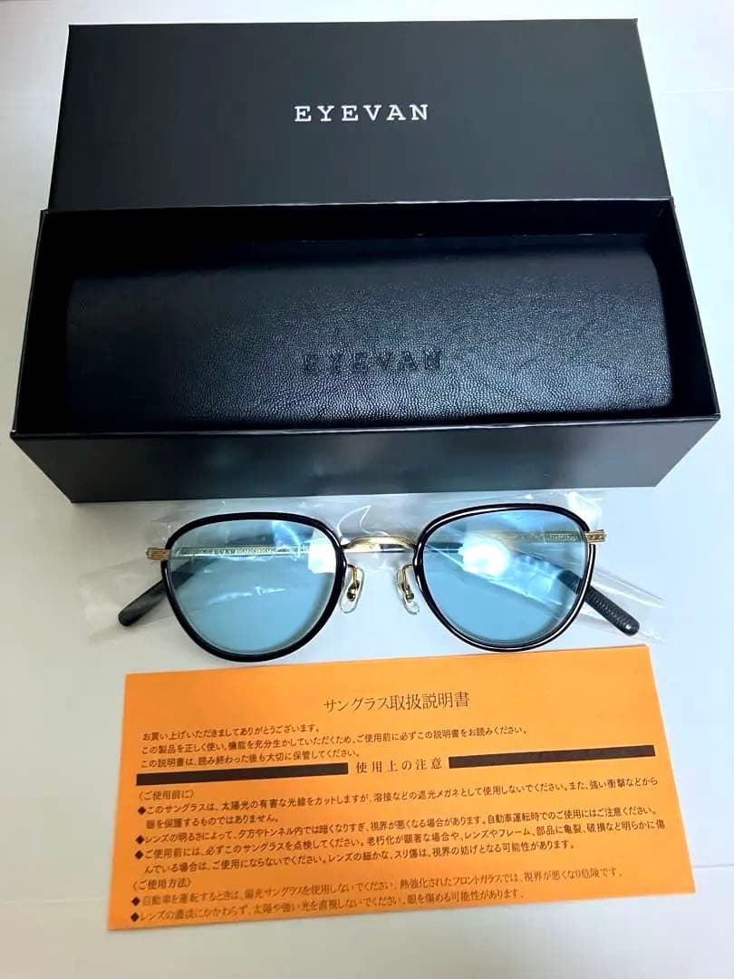 【新品未使用】EYEVAN DD-22T col.PBK 日本製