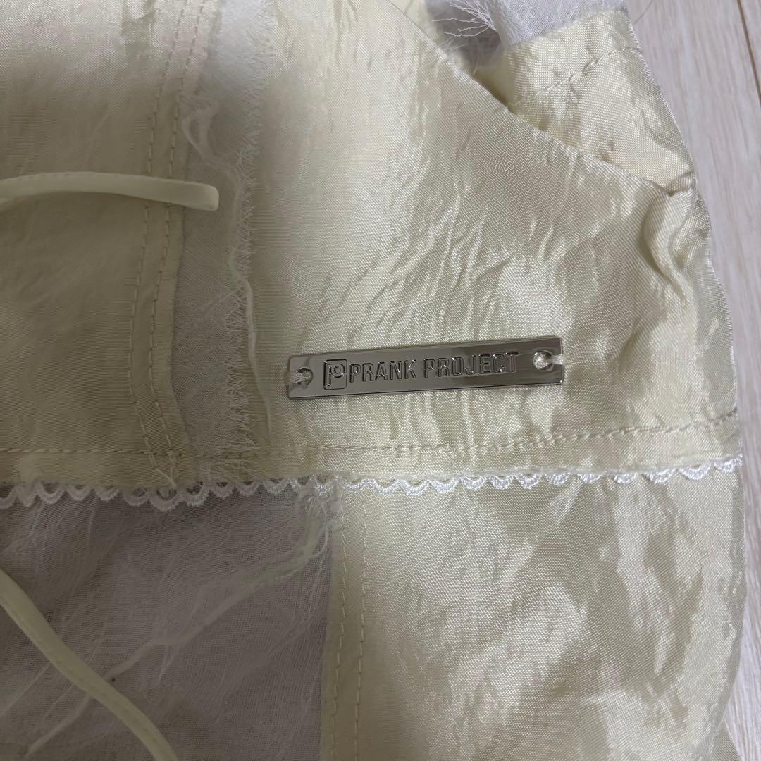 トップス PRANK PROJECT satin cami tunic