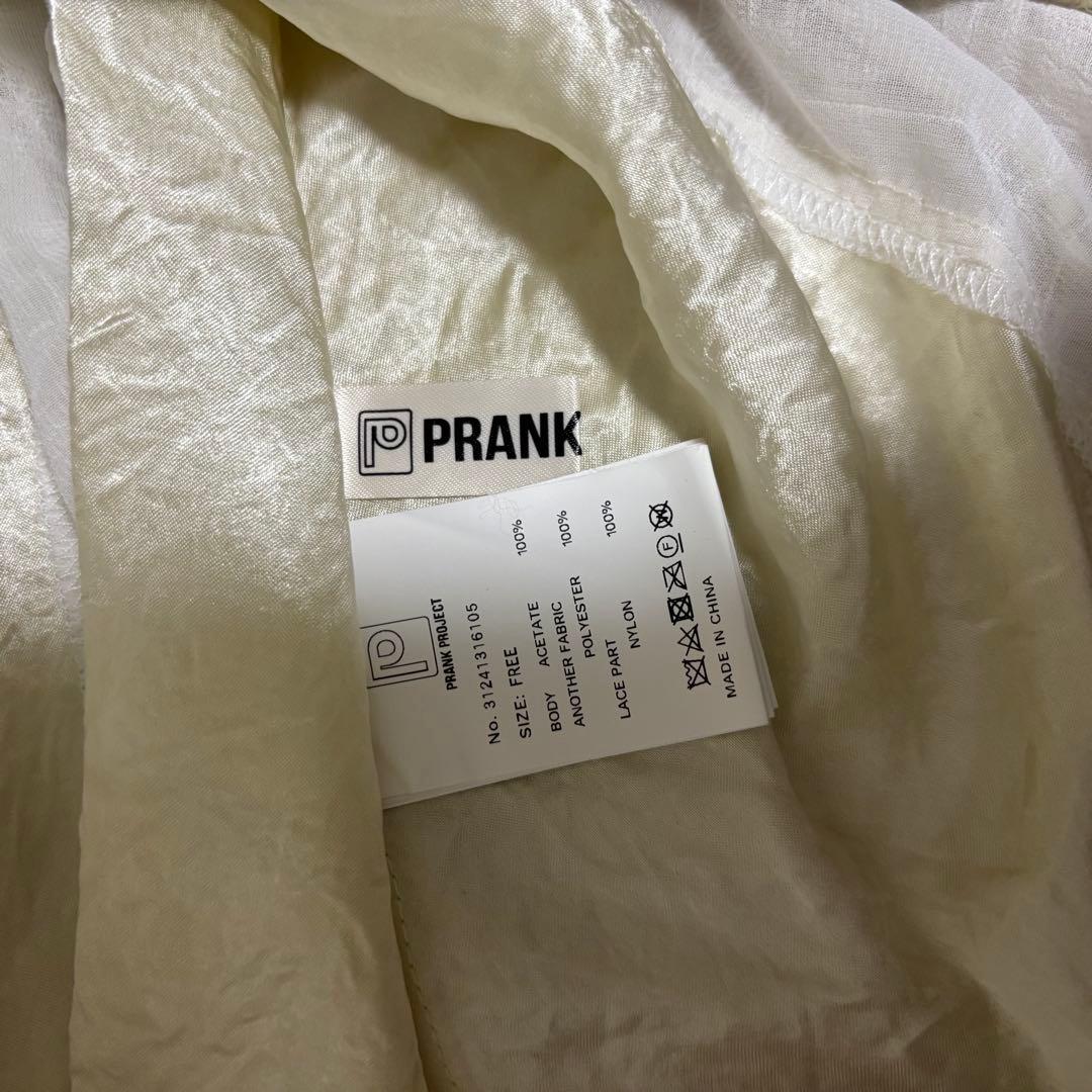 トップス PRANK PROJECT satin cami tunic