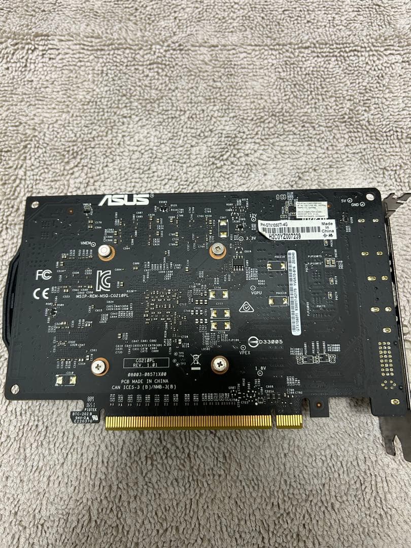 ASUS GTX1050ti 4GB ゲーミングPC 自作PC グラボ