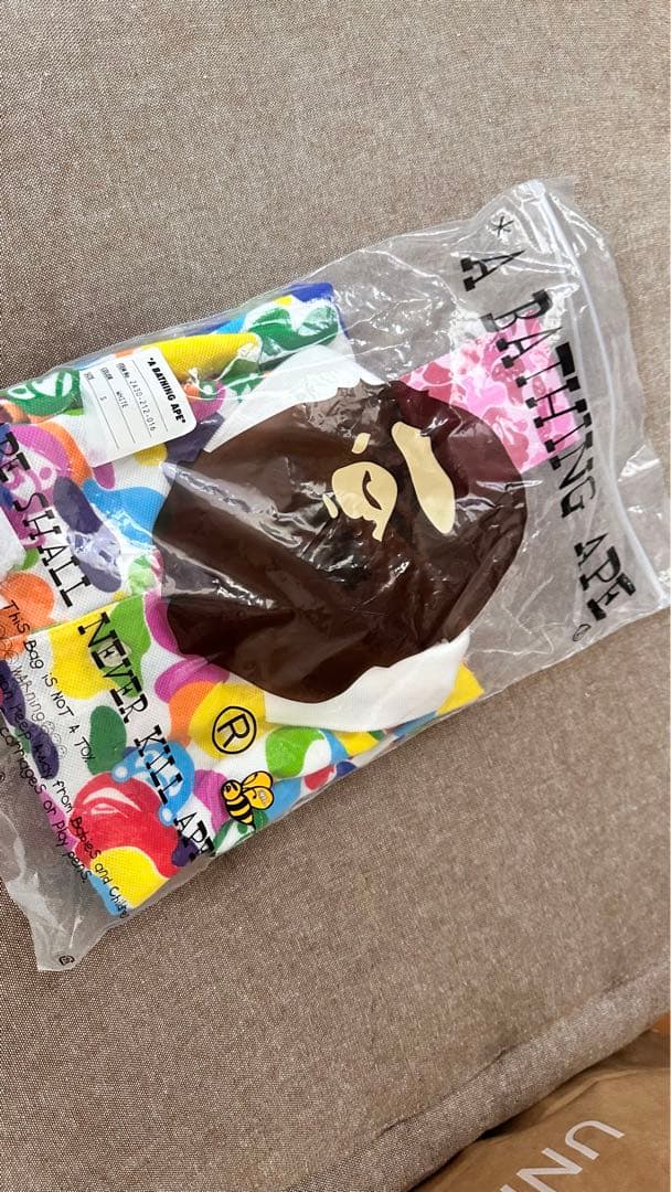 A BATHING APEアベイシングエイプアニマルマイロポロシャツマルチカラー