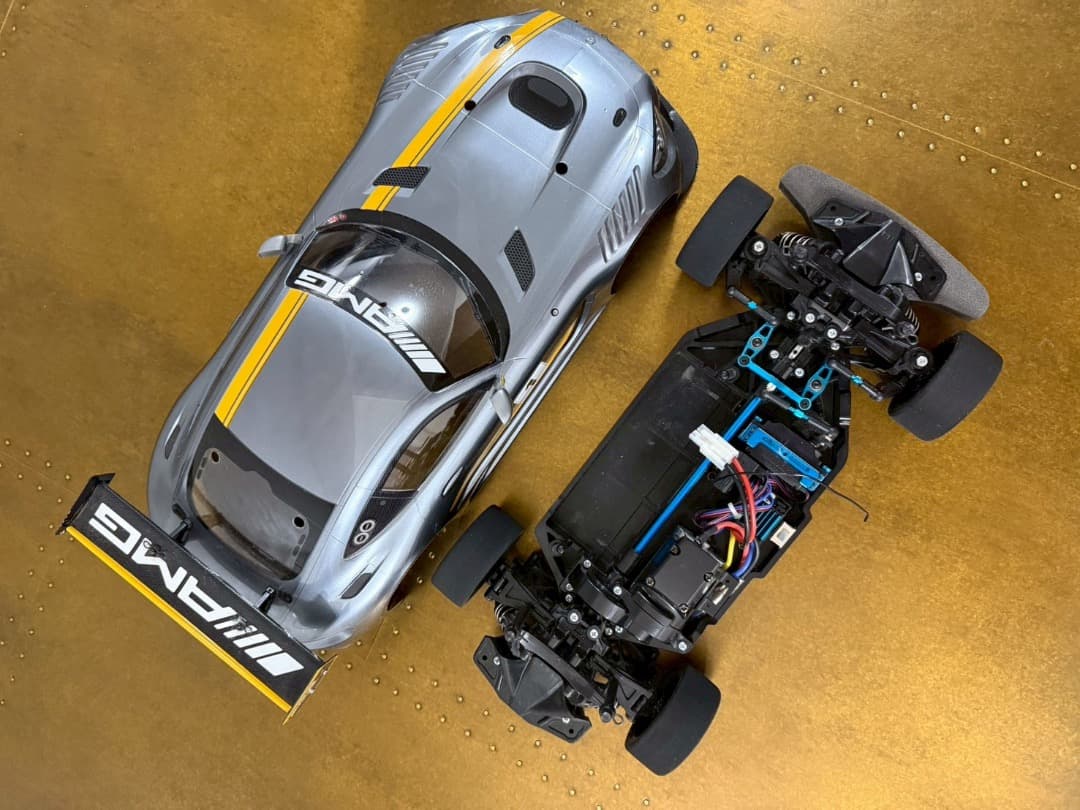 タミヤ TT-02 MERCEDES-AMG GT3 プロポセット（送料込）