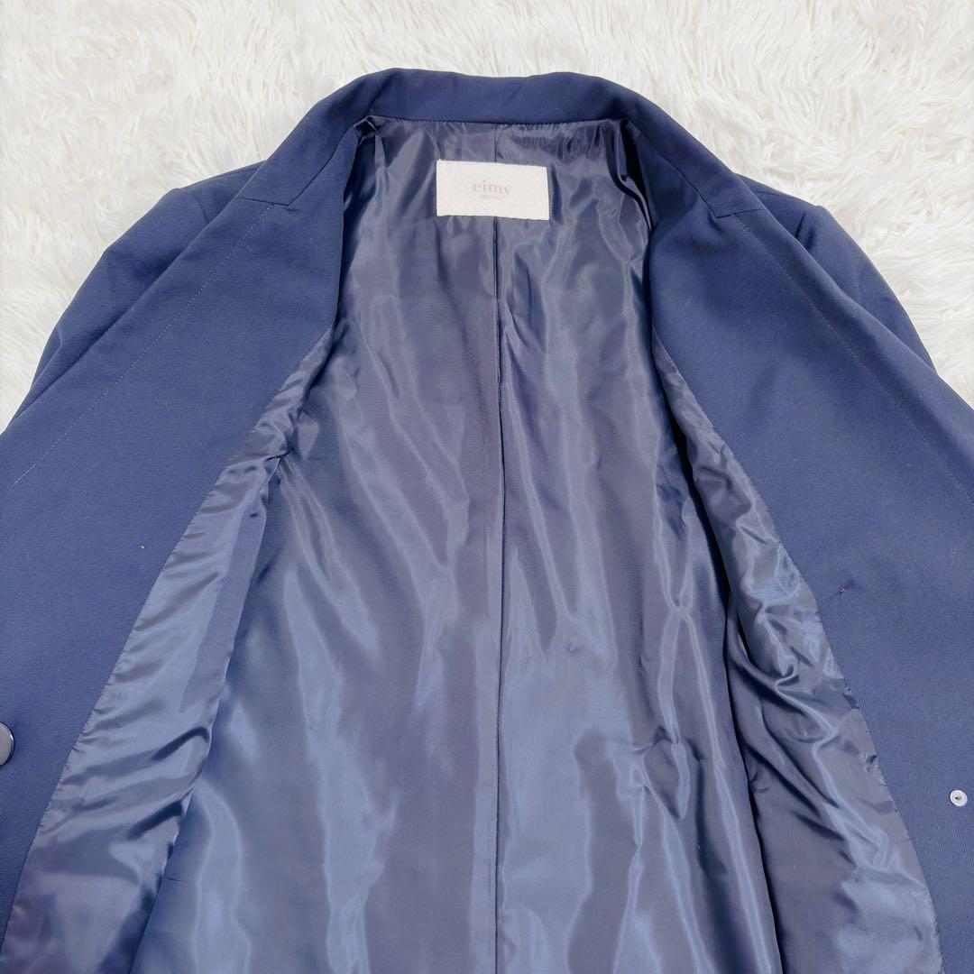 ✨新品未使用✨eimy istoire フリルトリムジャケットワンピース ダブル