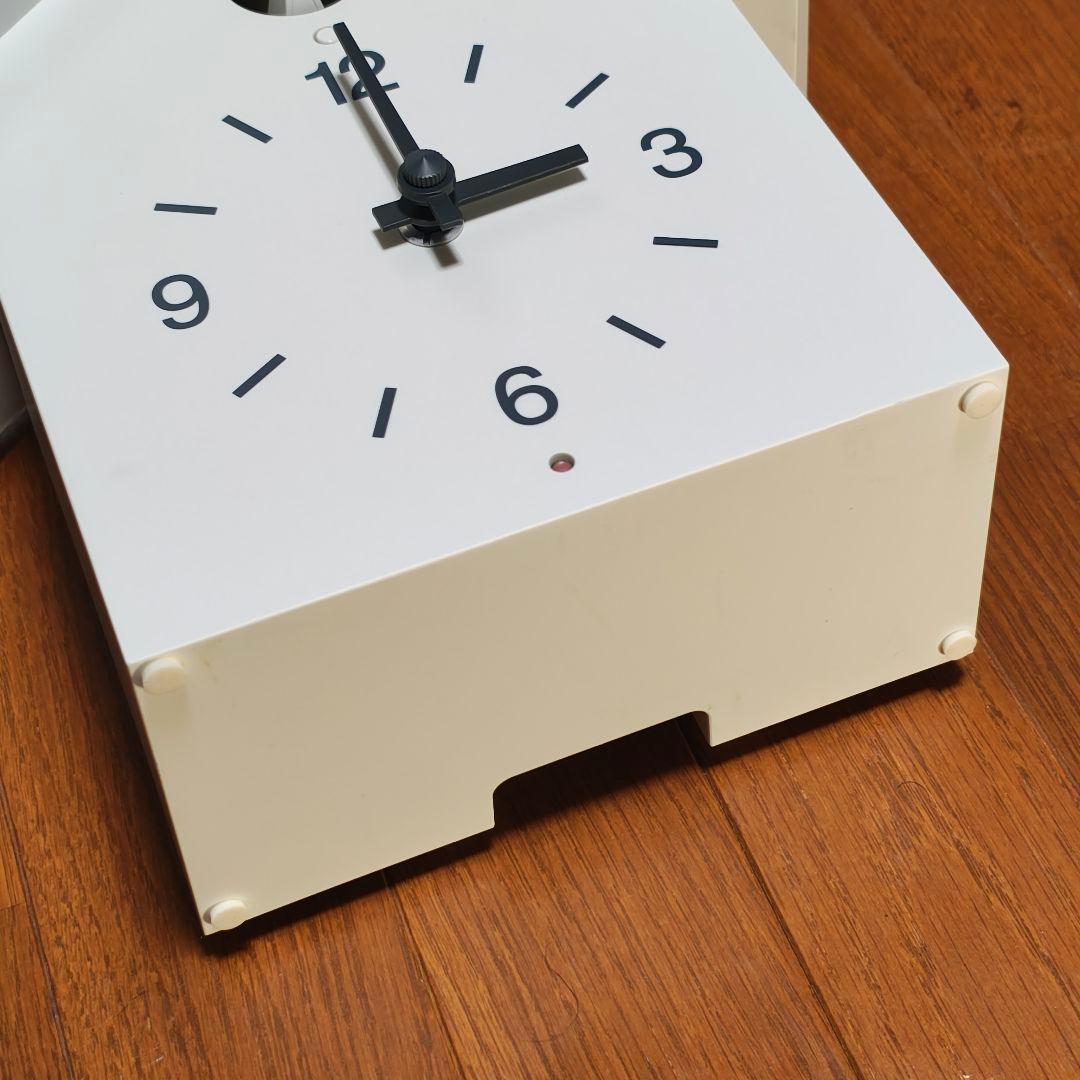 無印良品　鳩時計　大　ホワイト　MUJI
