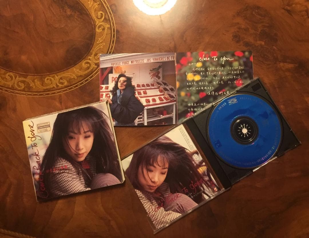 美品廃盤CD－林憶蓮サンディー・ラム・1992年アルバム「回來愛的身邊」華星唱片