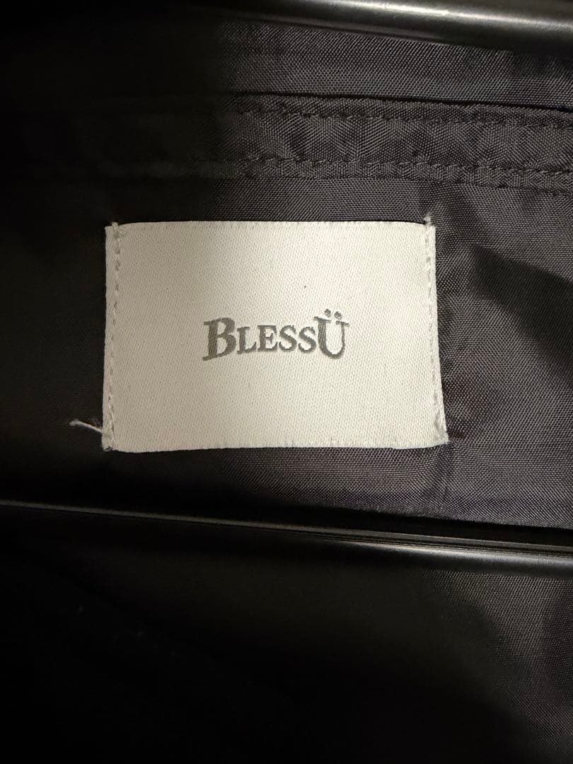 BlessU ブラック stadium jumper