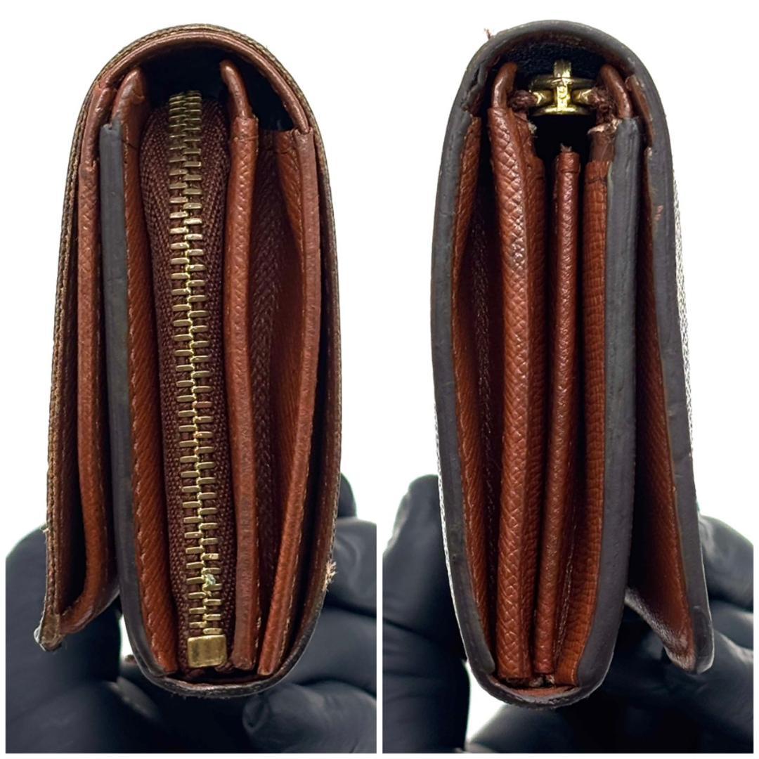 ま*え様 ルイヴィトン　二つ折り財布 モノグラム ポルトモネビエ トレゾール レ
