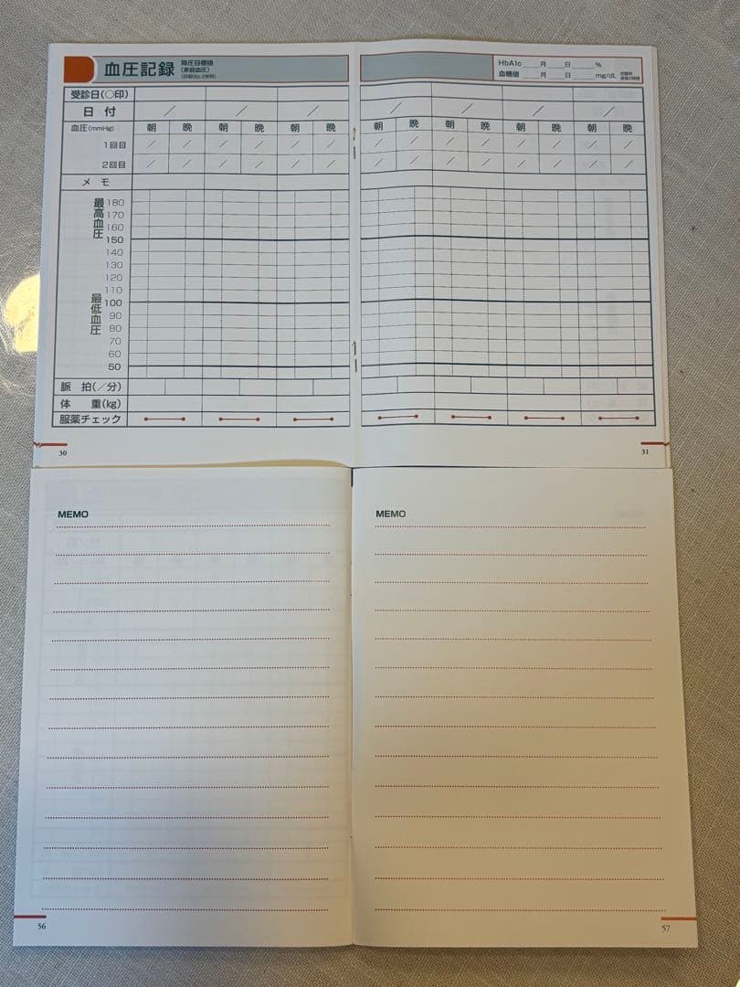 わたしの血圧手帳　新品10+1冊セット