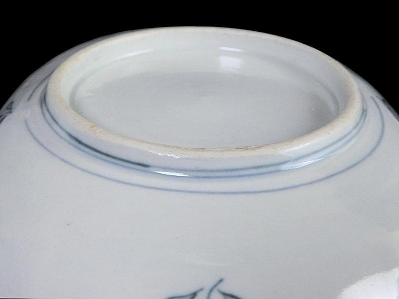 古伊万里　金襴手　陽刻　桐に鳳凰　菊の図　楕円長皿　F054AS-fbvo