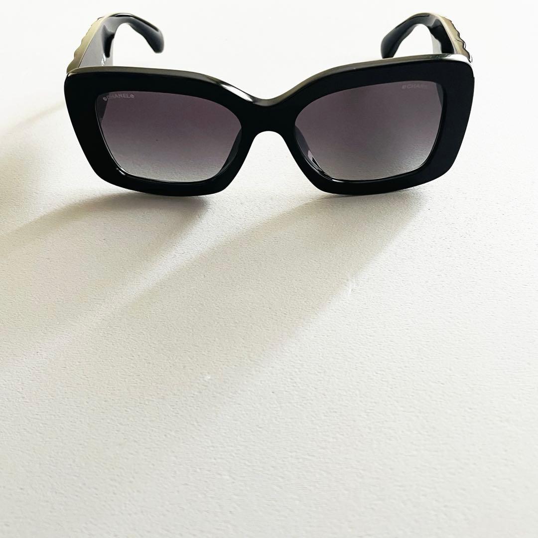 極美品 CHANEL 5483-A c.760/S6 サングラス