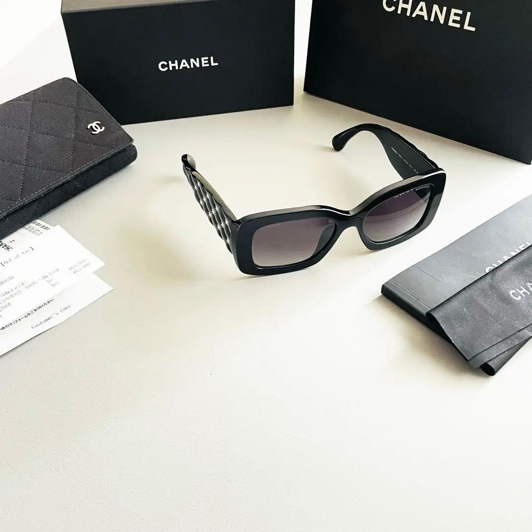 極美品 CHANEL 5483-A c.760/S6 サングラス