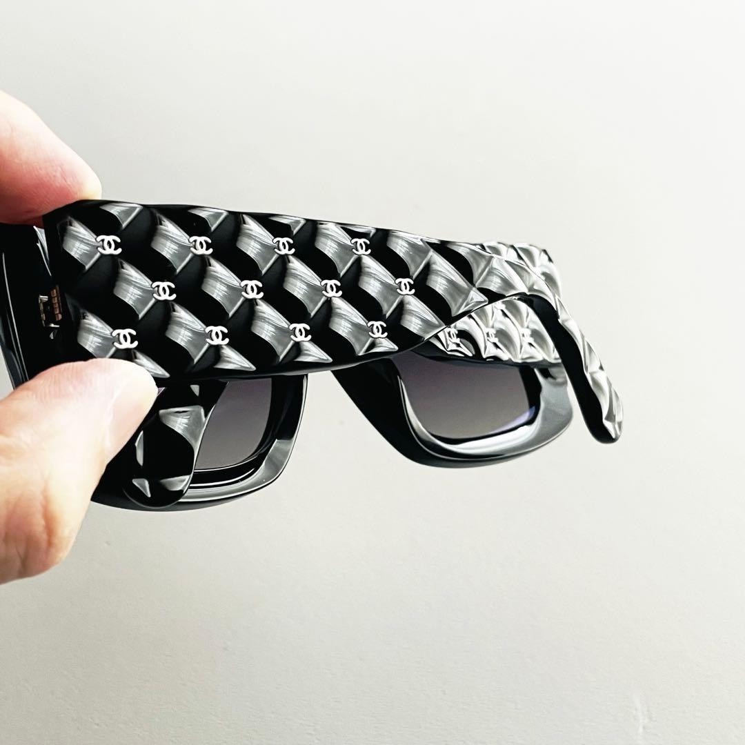 極美品 CHANEL 5483-A c.760/S6 サングラス