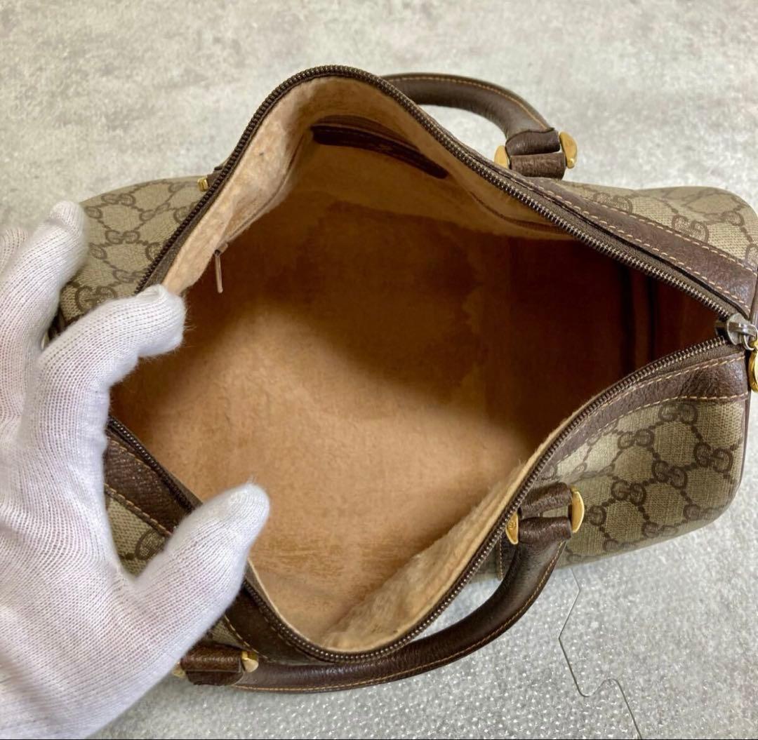 Gucci GGキャンバス ボストンバッグ