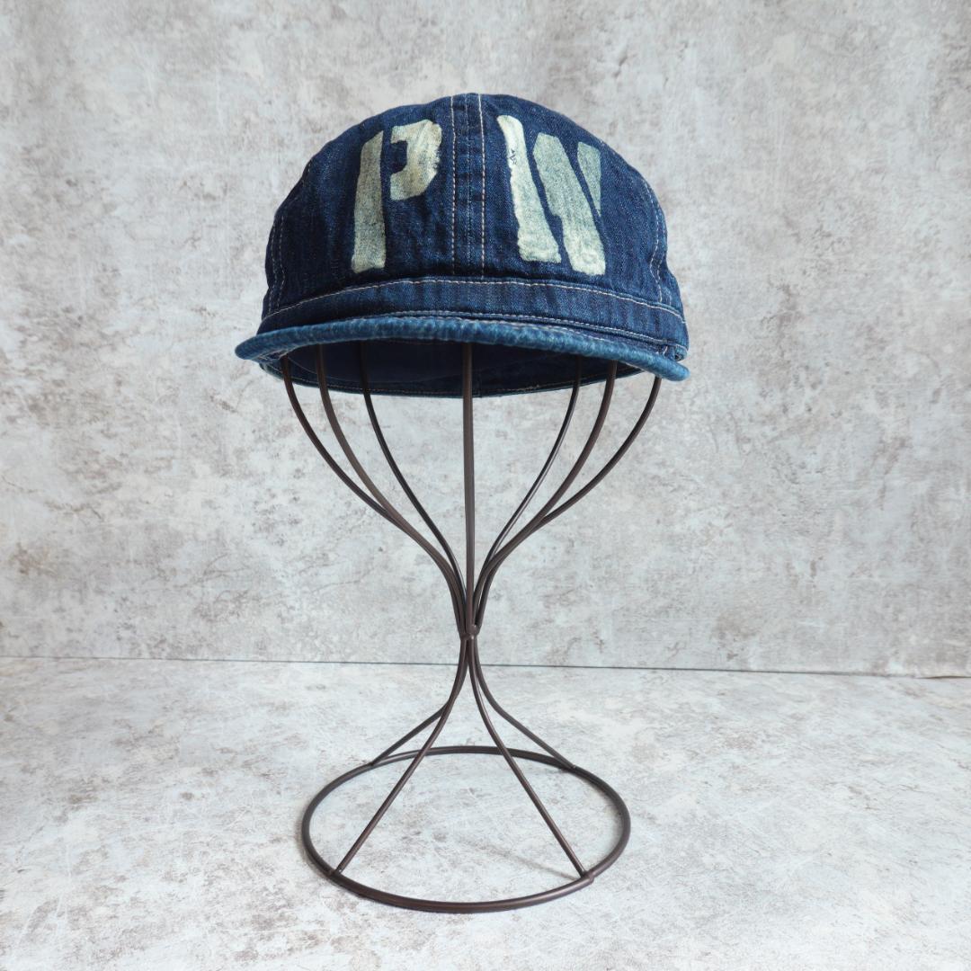 バズリクソンズ アーミーデニムキャップ \"PW\" ステンシル 日本製 ワーク