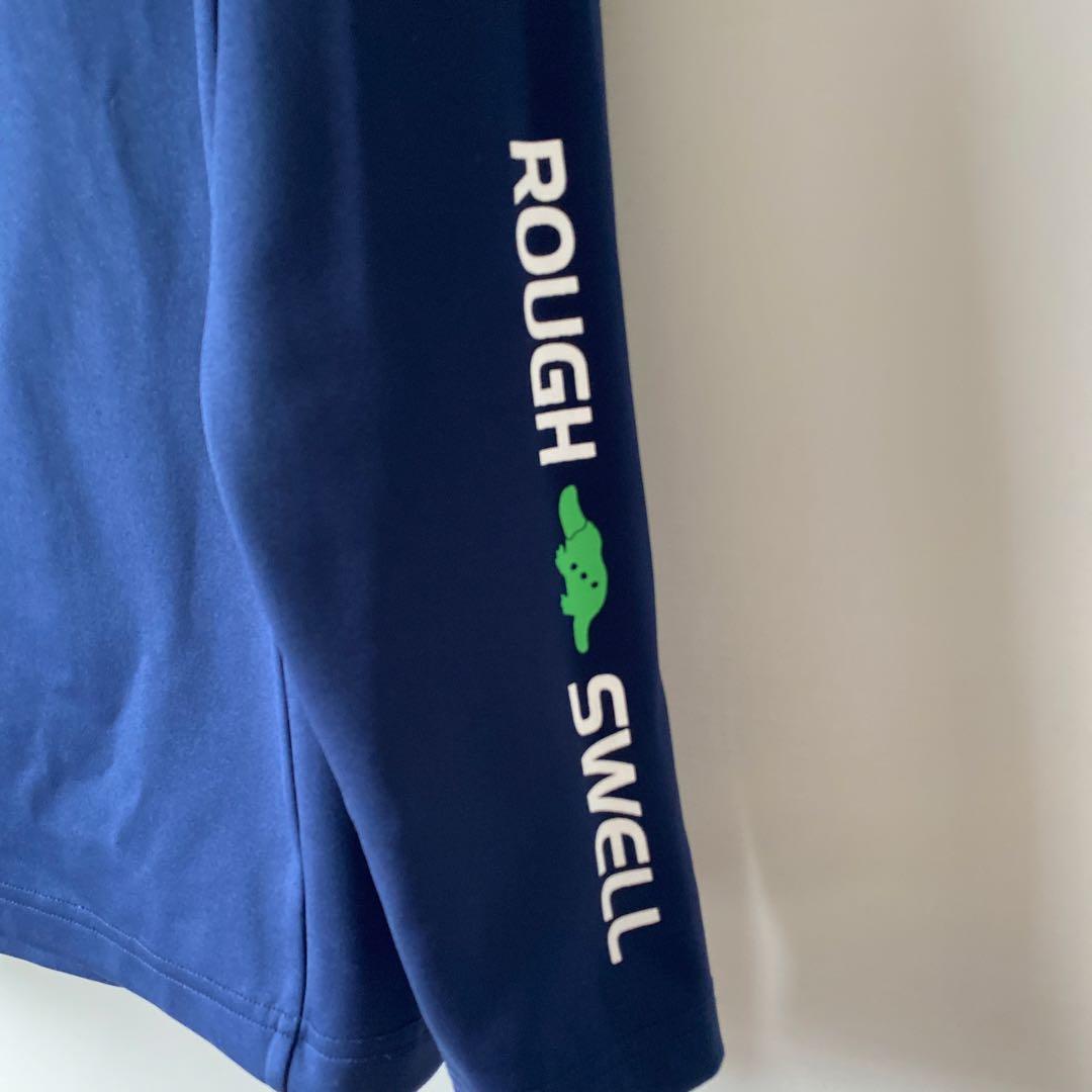 ROUGH AND SWELL ネイビー長袖シャツ