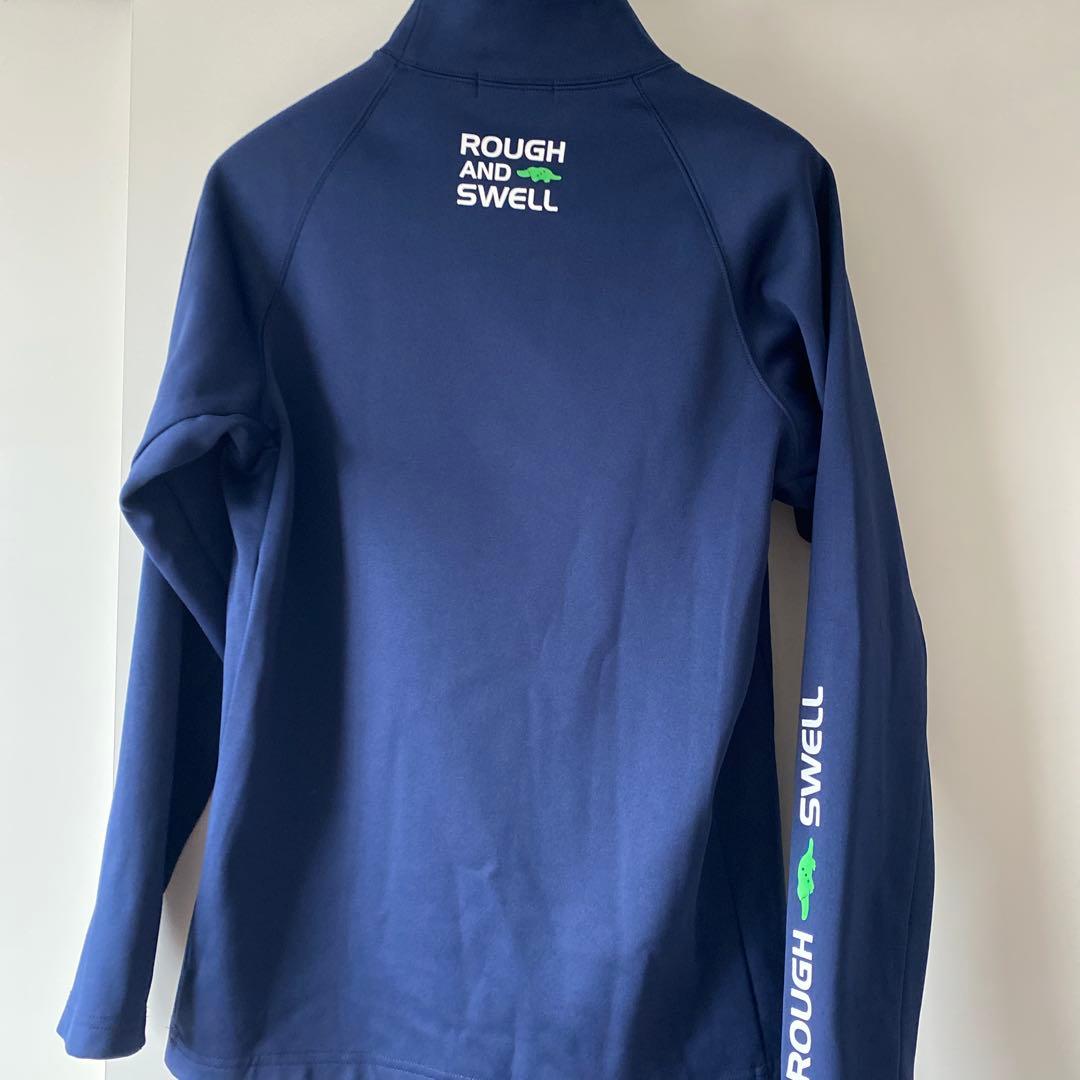 ROUGH AND SWELL ネイビー長袖シャツ