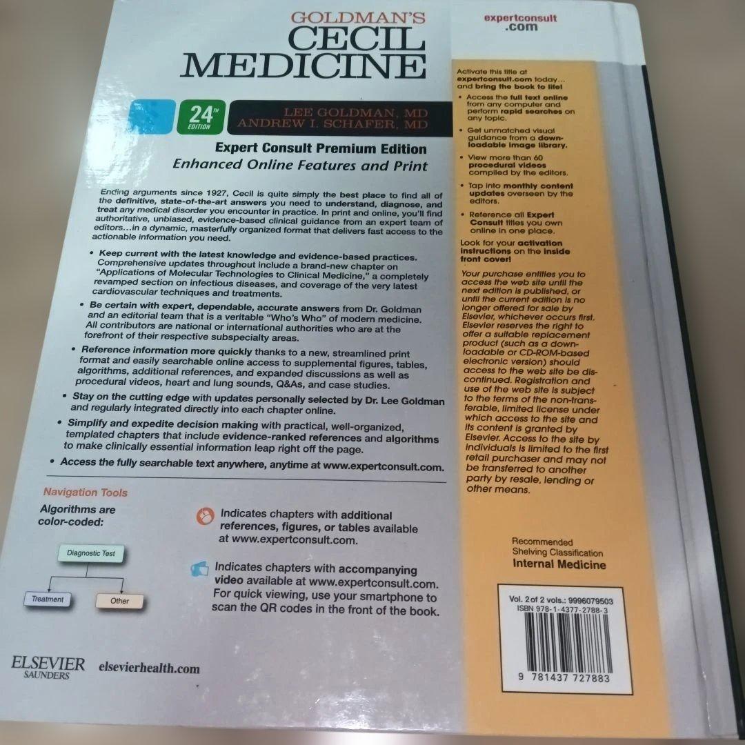 健康・医学 GOLDMAN'S CECIL MEDICINE VOLUME2