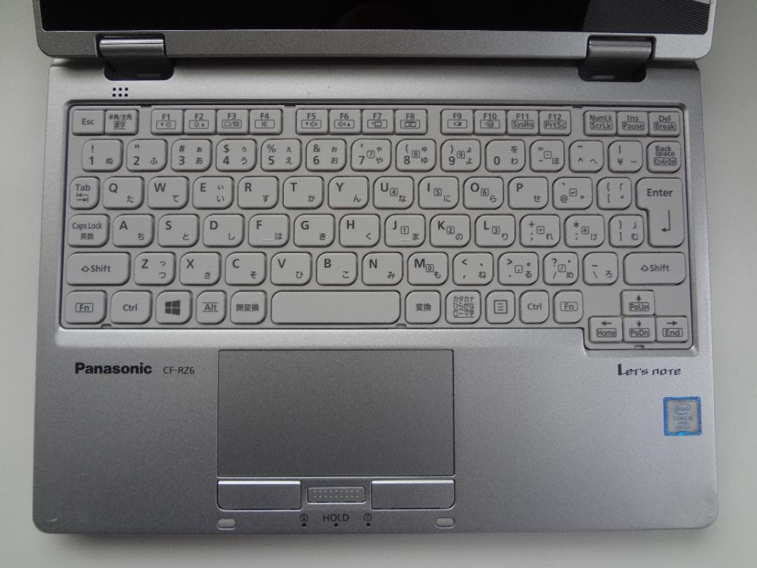 Panasonic Let's note CF-RZ6 10インチ　傷、ヒビあり