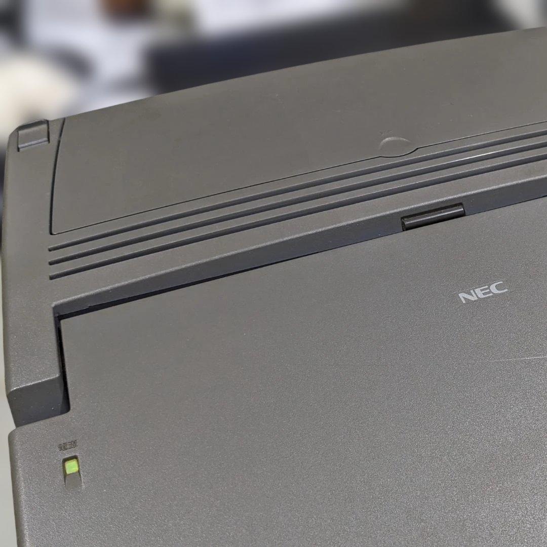 【インクリボン＆電源コード付】NECワープロ文豪JX-5500AC★ジャンク