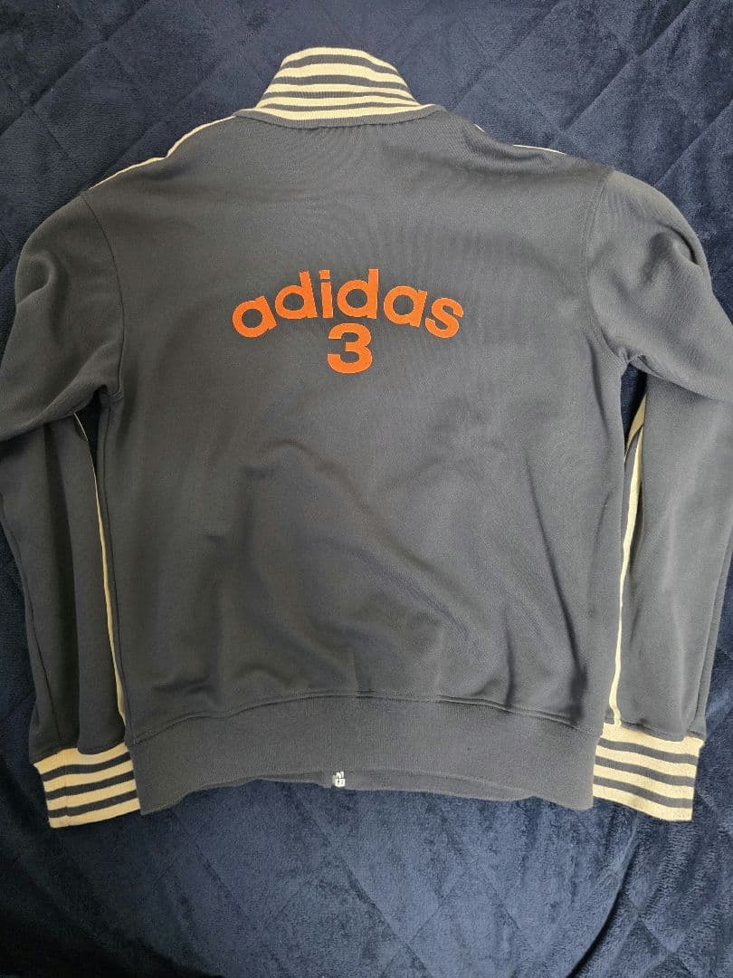 【希少・ヴィンテージ】adidas トラックジャケット 襟ボーダー 3