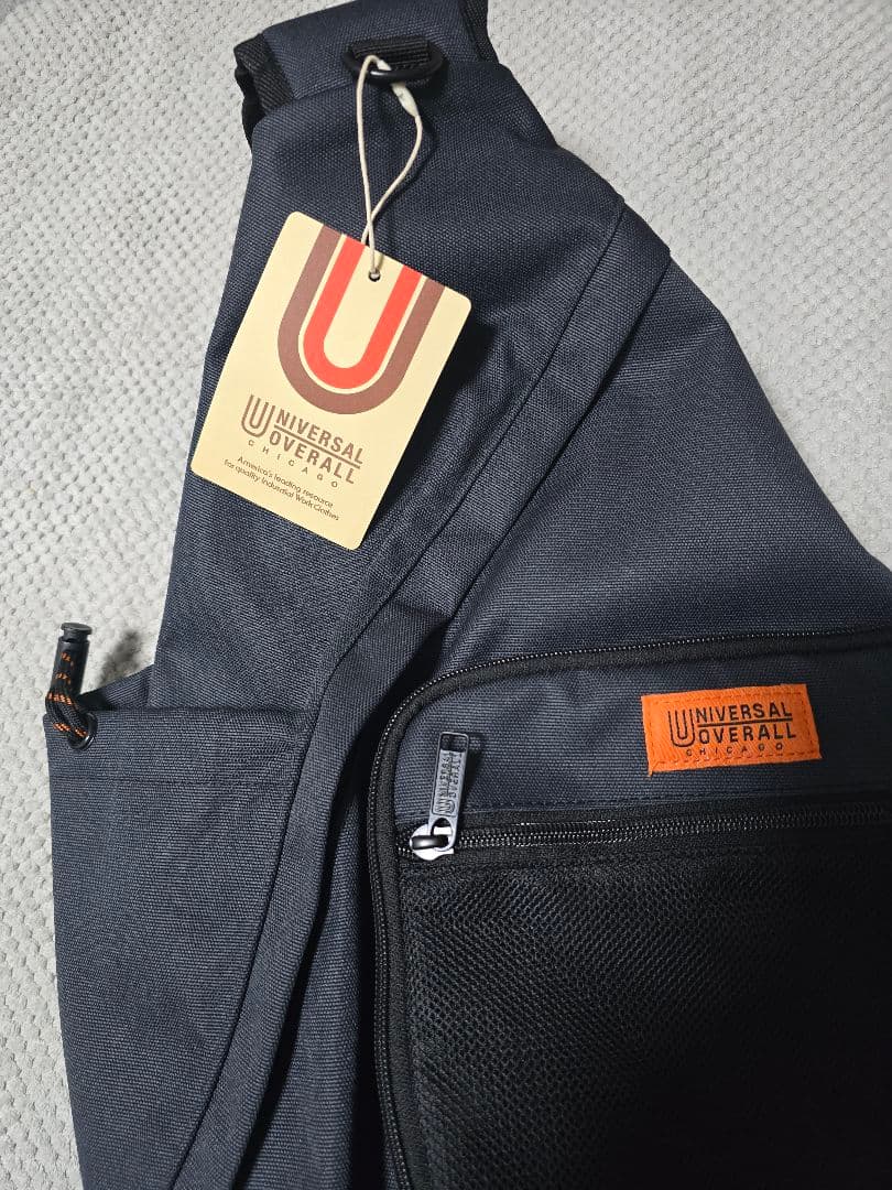 新品UNIVERSAL OVERALL ボディバッグ ブラック