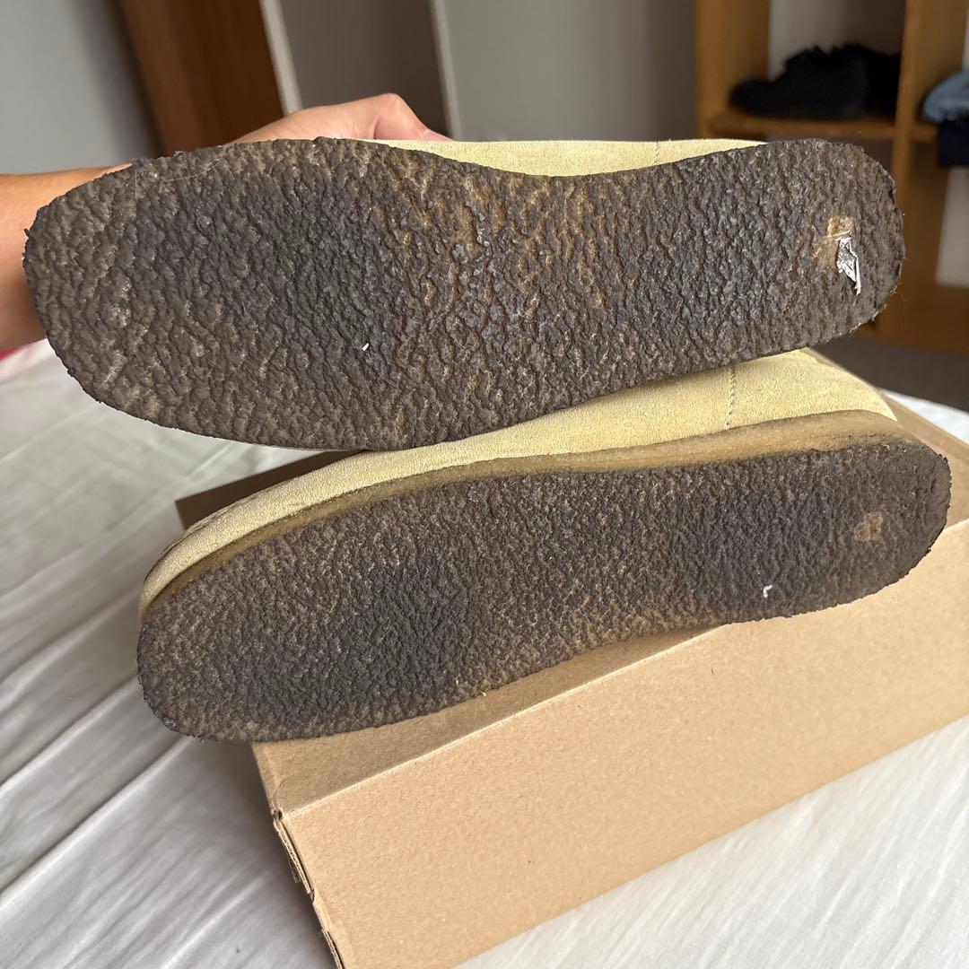 クラークス　ワラビー　メープルスエード　26cm