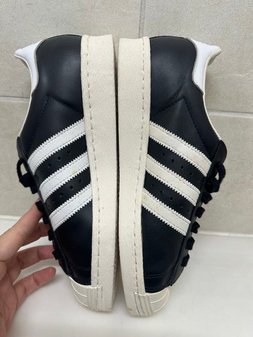 2014 adidas スーパースター 80s 黒白 US8 新品 G61069
