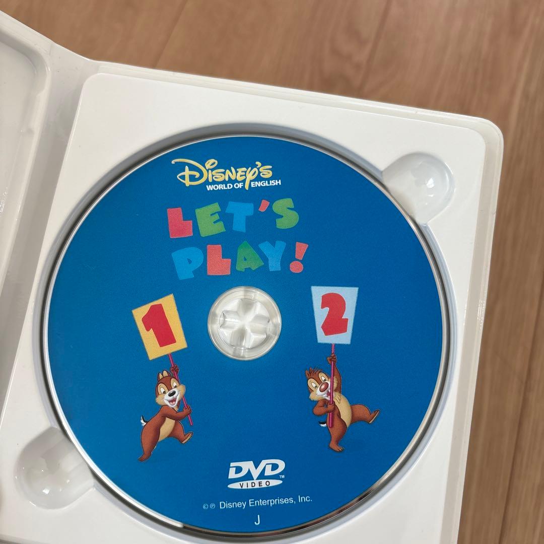 DWE ディズニー英語システム LET'S PLAY! DVD 12巻セット