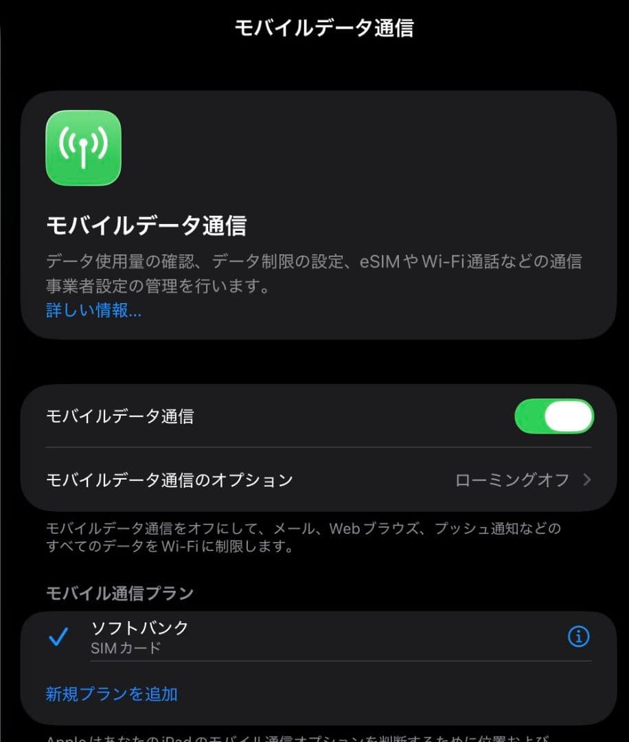 iPad Pro 11インチ(第二世代) スペースグレー