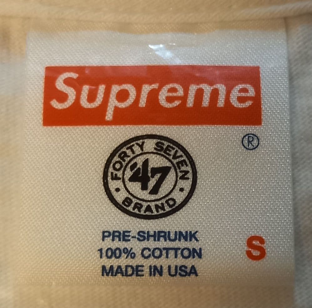 Supreme NewYork Yankees Box Logo Tee S 白