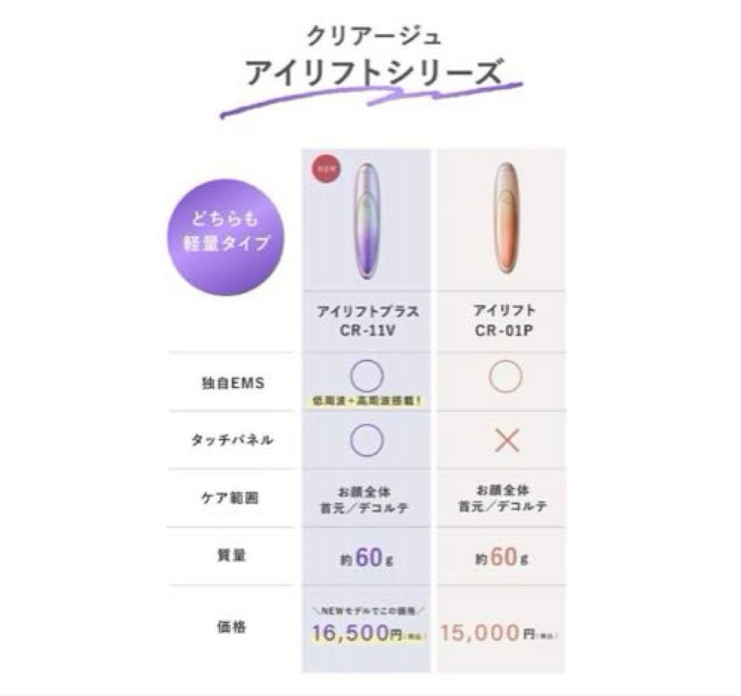 美品☆YA-MAN クリアージュ アイリフトプラス CR-11V