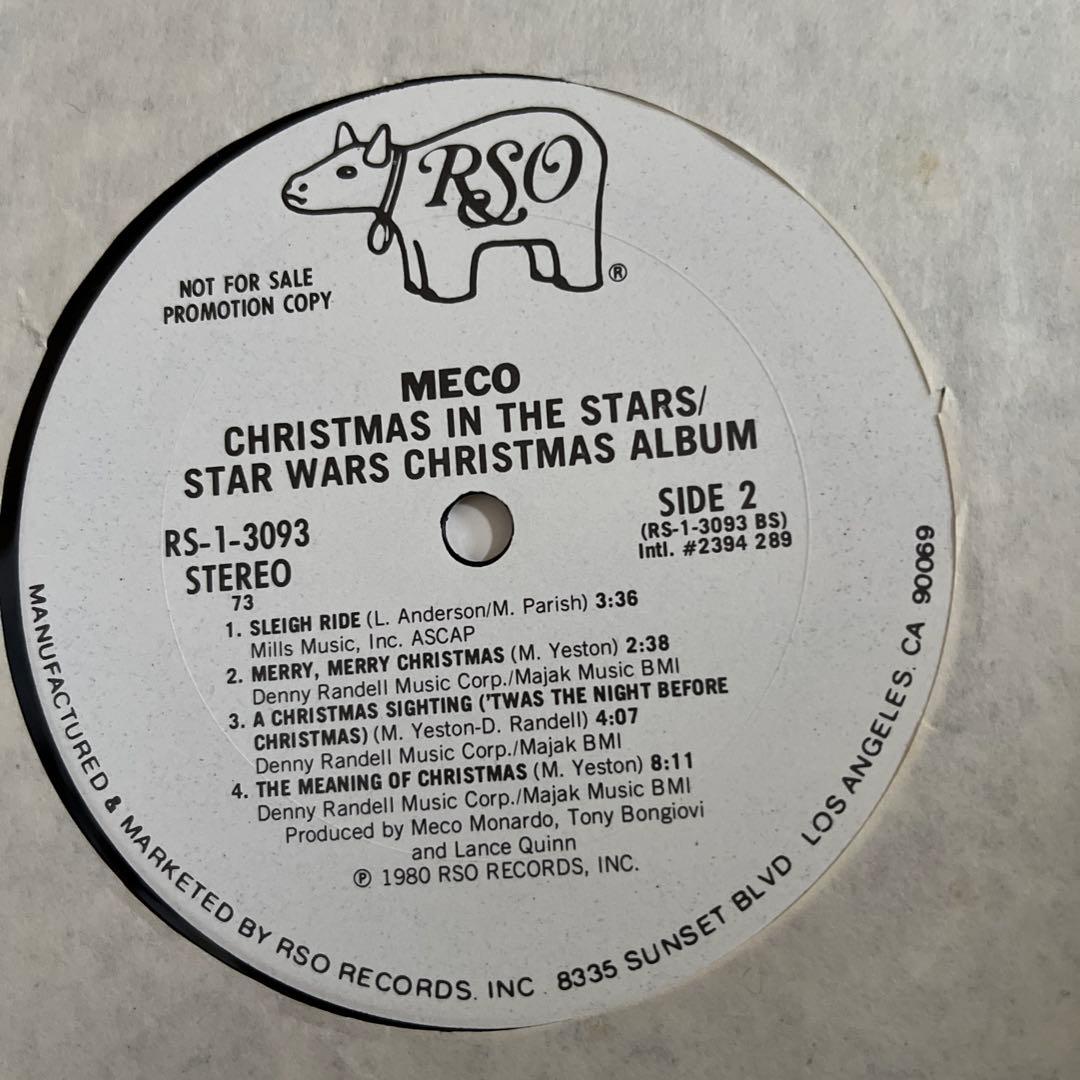LPレコード　star wars スターウォーズ・クリスマス　レア盤